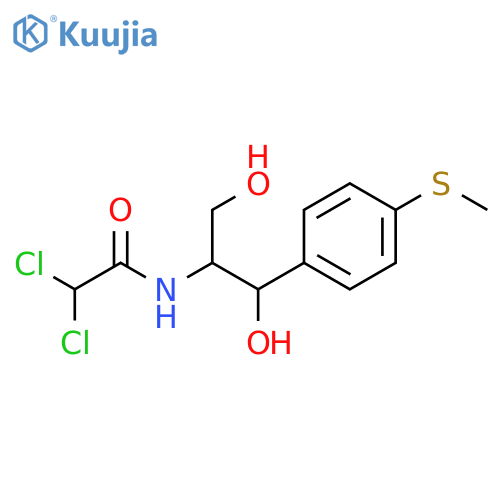 2,2-Dichloro-N-2-hydroxy-1-(hydroxymethyl)-2-4-(methylthio)phenylethylacetamide structure