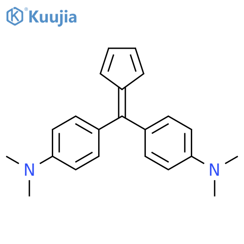 Benzenamine,4,4'-(2,4-cyclopentadien-1-ylidenemethylene)bis[N,N-dimethyl- structure