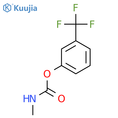 Phenol,3-(trifluoromethyl)-, 1-(N-methylcarbamate) structure