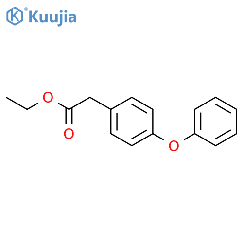 Ethyl 2-(4-phenoxyphenyl)acetate structure