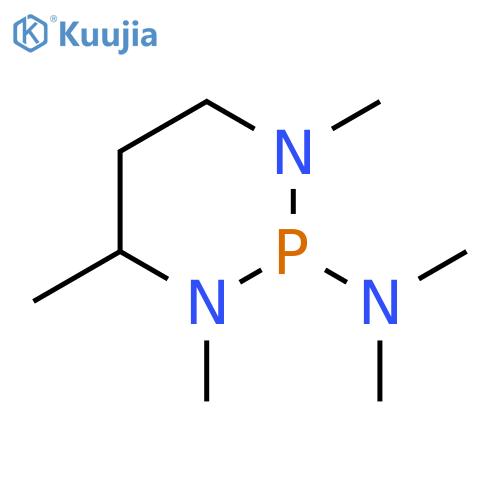 1,3,2-Diazaphosphorin-2(1H)-amine,tetrahydro-N,N,1,3,4-pentamethyl- structure