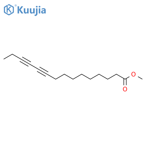 10,12-Pentadecadiynoic acid, methyl ester structure
