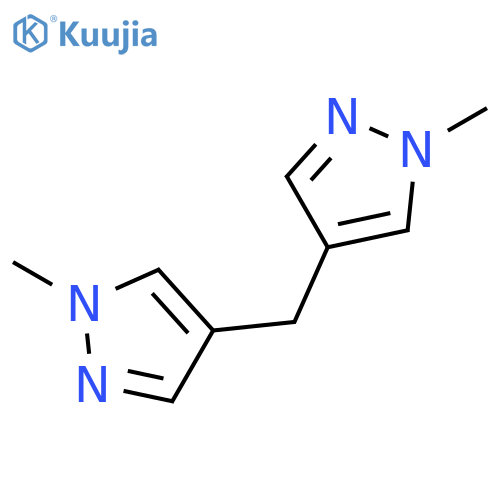 4,4'-Methylenebis(1-methyl-1H-pyrazole) structure