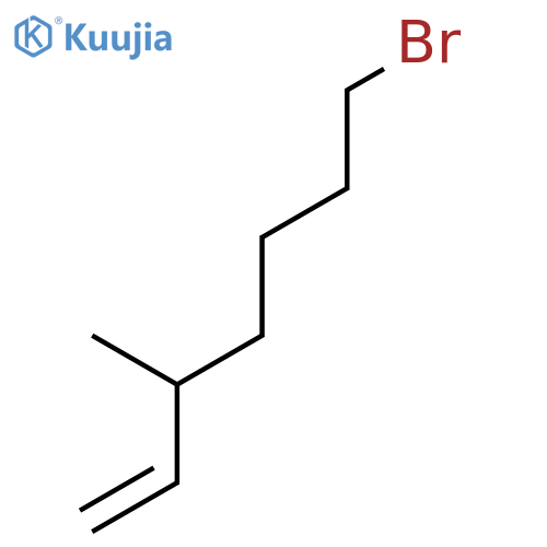 7-Bromo-3-methylhept-1-ene structure