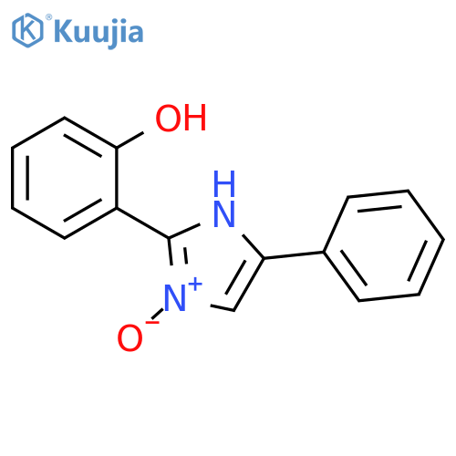Phenol, 2-(3-oxido-5-phenyl-1H-imidazol-2-yl)- structure
