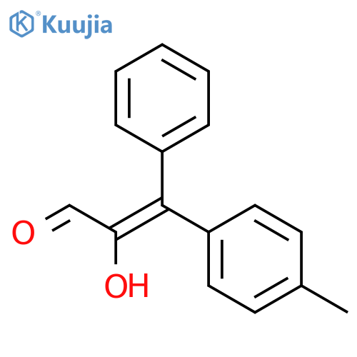 2-Propenal, 2-hydroxy-3-(4-methylphenyl)-3-phenyl-, (Z)- structure