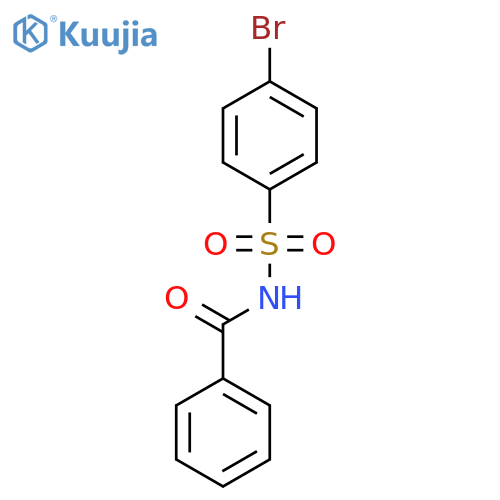 N-(4-bromobenzenesulfonyl)benzamide structure