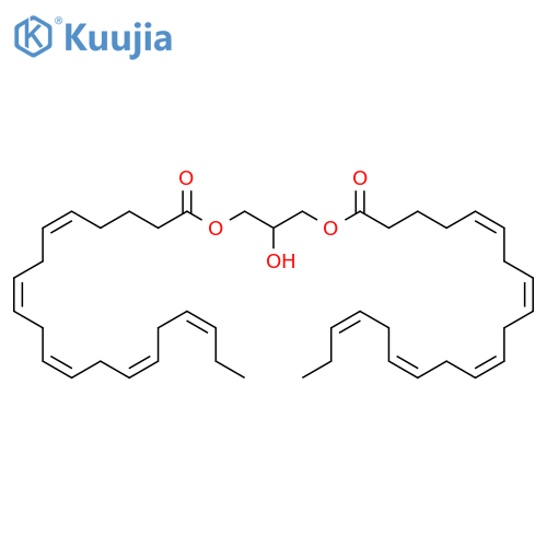 (5Z,5'Z,8Z,8'Z,11Z,11'Z,14Z,14'Z,17Z,17'Z)-5,8,11,14,17-eicosapentaenoic acid, 2-hydroxy-1,3-propanediyl ester structure