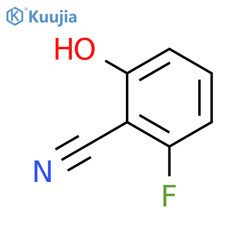 2-Fluoro-6-hydroxybenzonitrile structure