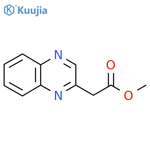 Methyl 2-(quinoxalin-2-YL)acetate structure