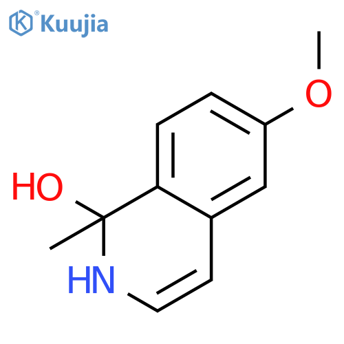 1-Methyl-6-methoxyisoquinolinol structure