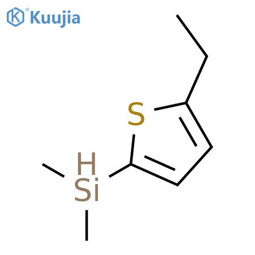 Silane, (5-ethyl-2-thienyl)dimethyl- structure