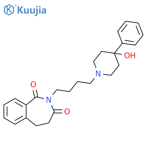 1H-2-Benzazepine-1,3(2H)-dione, 4,5-dihydro-2-[4-(4-hydroxy-4-phenyl-1-piperidinyl)butyl]- structure