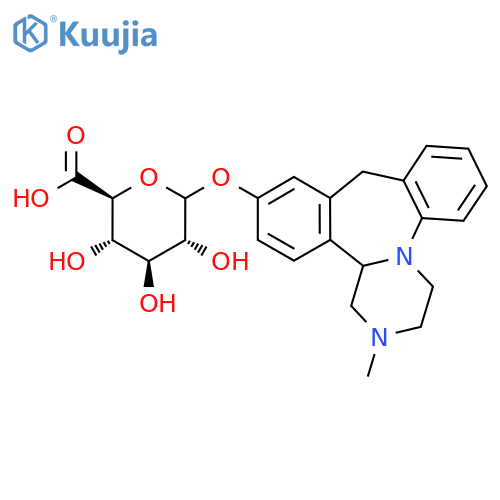 8-Hydroxy Mianserin β-D-Glucuronide structure