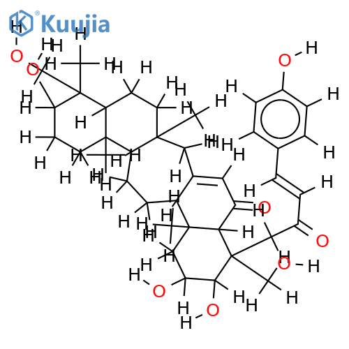 16-Oxolyclanitin 30-(4-hydroxycinnamoyl) structure