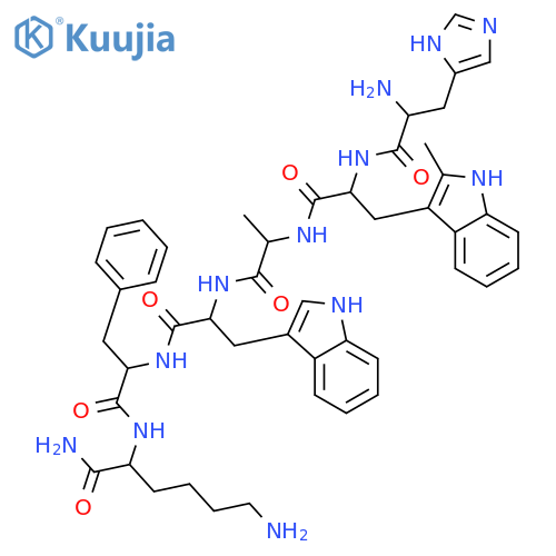 Examorelin structure