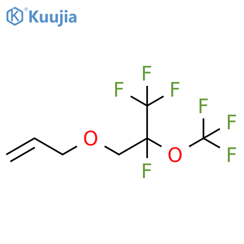 1-Propene, 3-[2,3,3,3-tetrafluoro-2-(trifluoromethoxy)propoxy]- structure