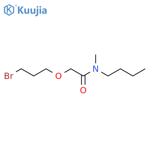Acetamide, 2-(3-bromopropoxy)-N-butyl-N-methyl- structure