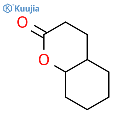 2H-1-Benzopyran-2-one, octahydro-, trans- structure