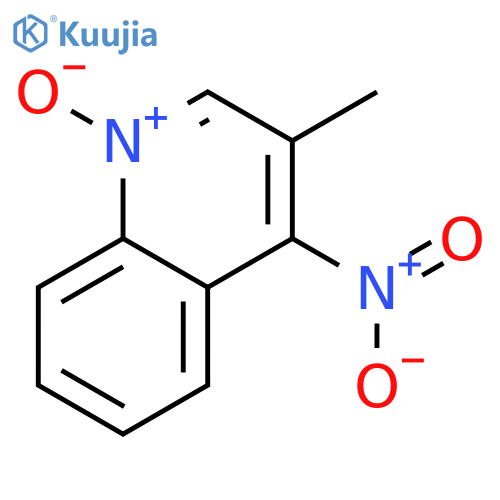 3-Methyl-4-nitroquinoline 1-oxide structure