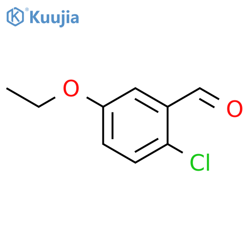2-chloro-5-ethoxybenzaldehyde structure