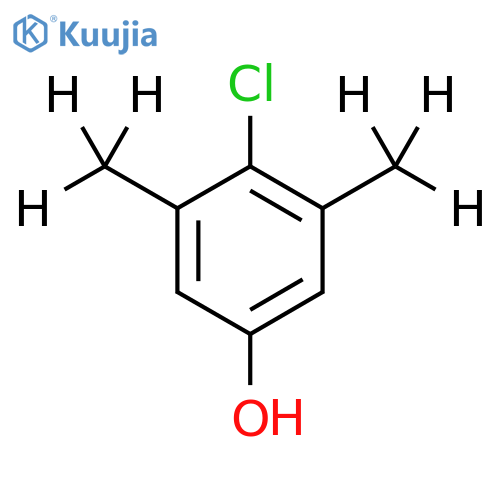 Chloroxylenol-d6 structure
