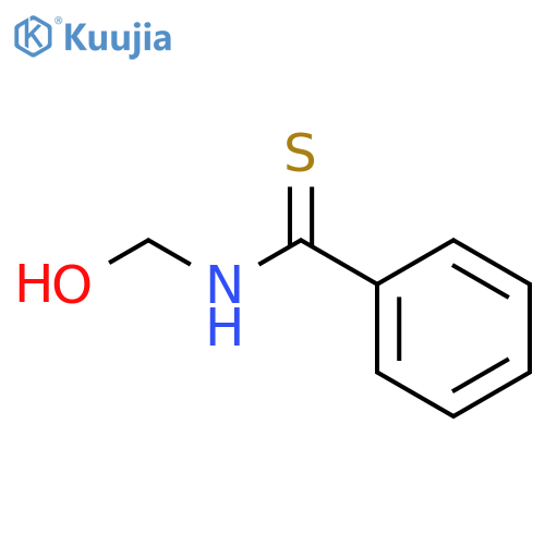 Benzenecarbothioamide,N-(hydroxymethyl)- structure