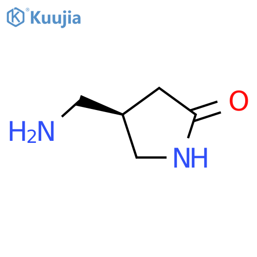 (4R)-4-(Aminomethyl)pyrrolidin-2-one structure