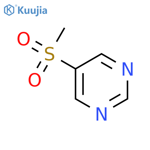Pyrimidine, 5-(methylsulfonyl)- structure