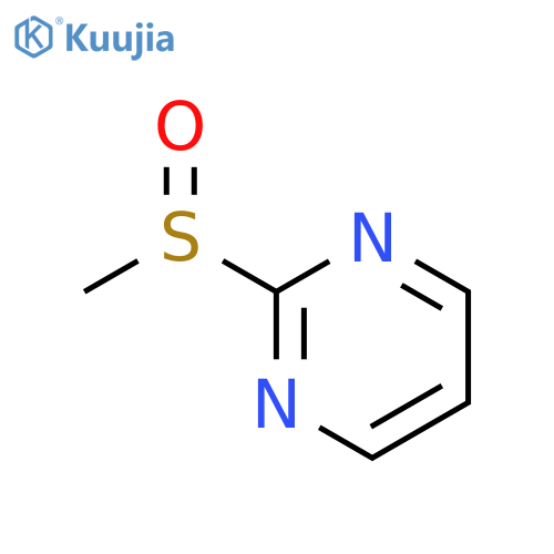 2-(Methylsulfinyl)pyrimidine structure