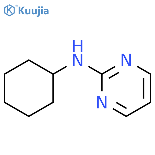 N-cyclohexylpyrimidin-2-amine structure