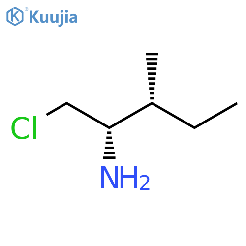 2-Pentanamine, 1-chloro-3-methyl-, (2S,3R)- structure