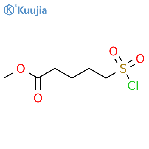 Methyl 5-(Chlorosulfonyl)pentanoate structure