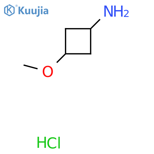 trans-3-methoxycyclobutanamine hydrochloride structure
