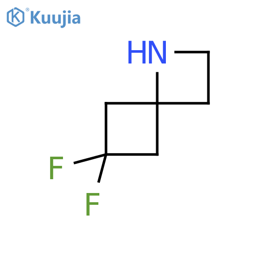 6,6-Difluoro-1-azaspiro[3.3]heptane structure