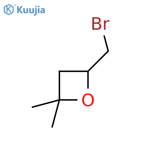 4-(Bromomethyl)-2,2-dimethyloxetane structure