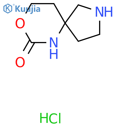 8-oxa-2,6-diazaspiro[4.5]decan-7-one hydrochloride structure