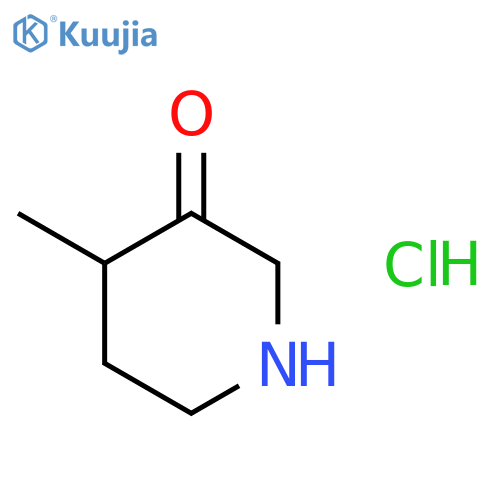 4-methylpiperidin-3-one hydrochloride structure