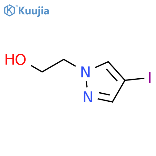 2-(4-iodo-1H-pyrazol-1-yl)ethan-1-ol structure