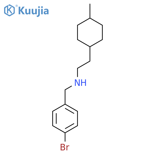 (4-bromophenyl)methyl2-(4-methylcyclohexyl)ethylamine structure
