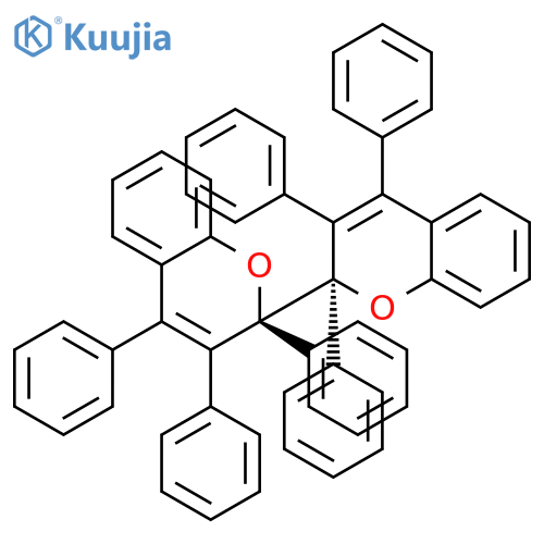 2,2'-Bi-2H-1-benzopyran, 2,2',3,3',4,4'-hexaphenyl-, (R*,S*)- structure