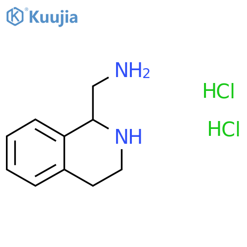 (1,2,3,4-Tetrahydroisoquinolin-1-ylmethyl)amine dihydrochloride structure