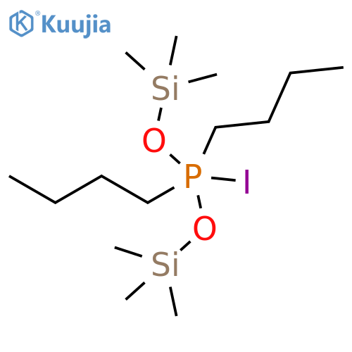 Phosphorane, dibutyliodobis[(trimethylsilyl)oxy]- structure