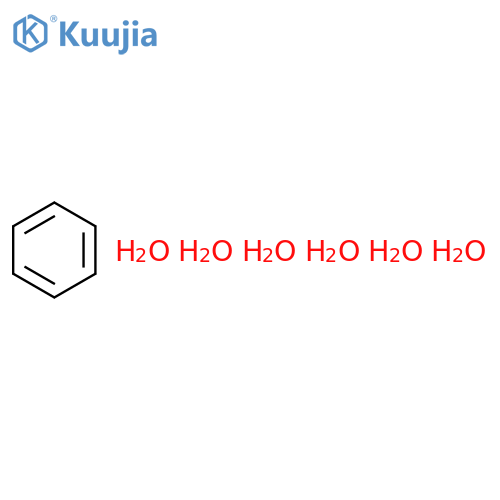Benzene, hexahydrate structure