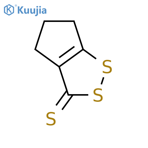 Cyclopenta[c]-1,2-dithiole-3(4H)-thione,5,6-dihydro- structure