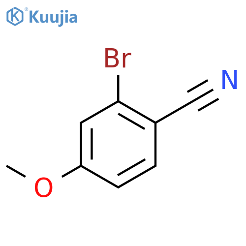2-Bromo-4-methoxybenzonitrile structure