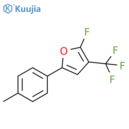 Furan, 2-fluoro-5-(4-methylphenyl)-3-(trifluoromethyl)- structure