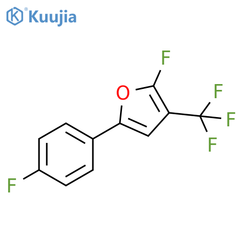 Furan, 2-fluoro-5-(4-fluorophenyl)-3-(trifluoromethyl)- structure
