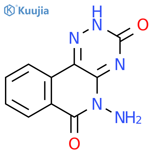 1,2,4-Triazino[5,6-c]isoquinoline-3,6(2H,5H)-dione, 5-amino- structure