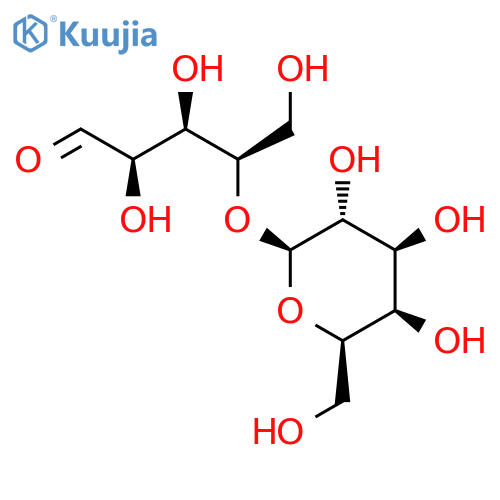 D-Xylose, 4-O-b-D-galactopyranosyl- structure